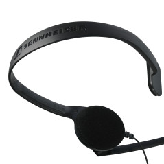 Auriculares epos sennheiser pc 2 chat microfono jack 3.5mm negro