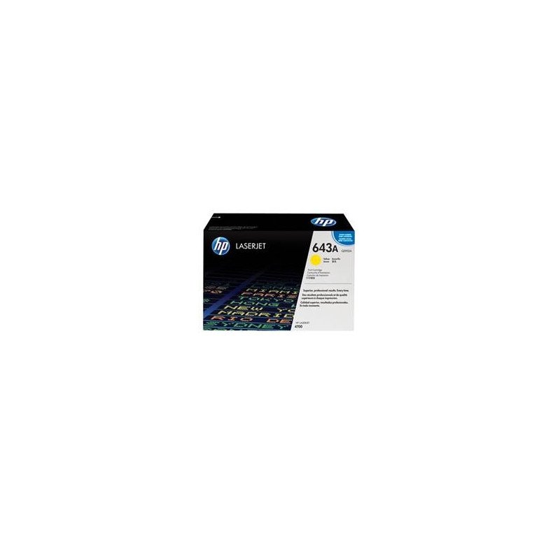 HP Cartuccia Toner originale giallo LaserJet 643A