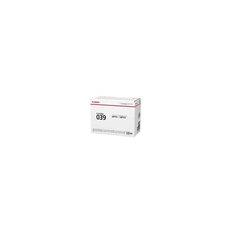 Toner canon crg 039 negro 0287c001 11.000 pag