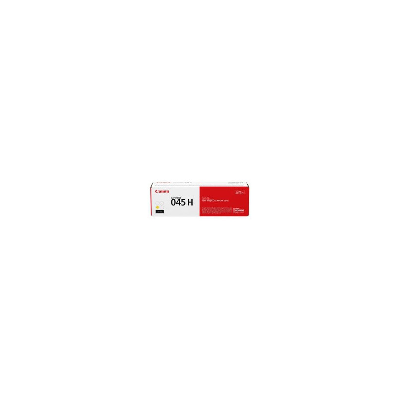 Toner canon 045h amarillo 1243c002 2200pag lbp611 - 613