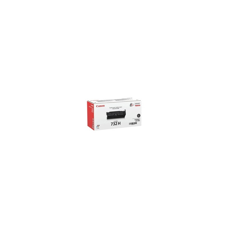 Toner canon  negro 732bk h lbp7780cx alta capacidad