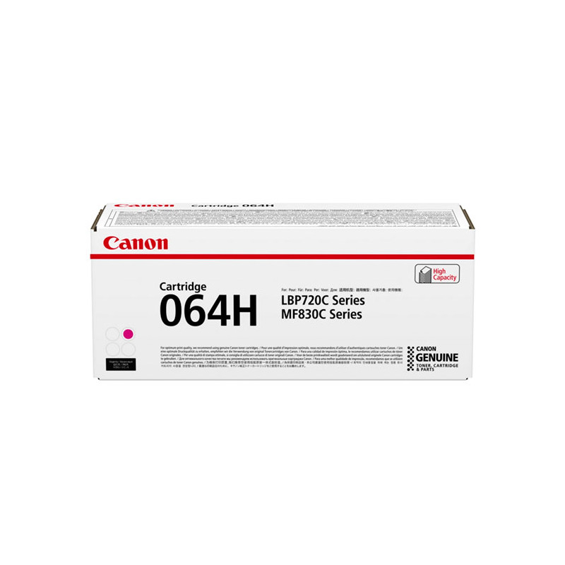 Cartucho toner canon 064h magenta 10400 paginas