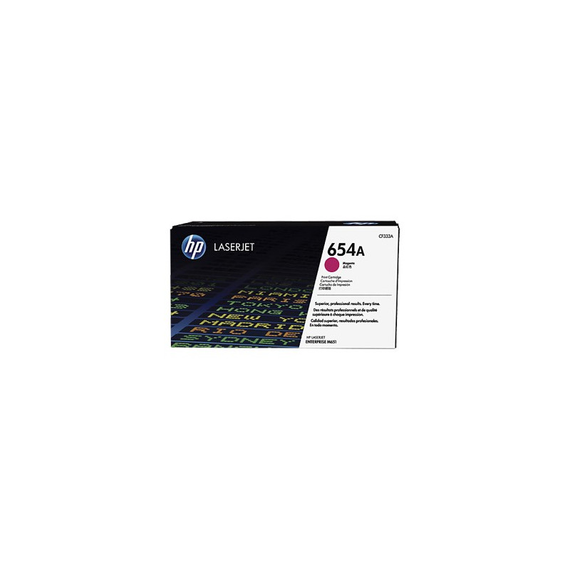 HP Cartuccia Toner originale magenta LaserJet 654A HP Cartuccia Toner originale magenta LaserJet 654A