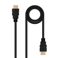 Cable hdmi 4k nanocable 0.5m -  macho - macho