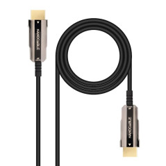 Cable hdmi 4k nanocable 10m -  macho - macho fibra optica