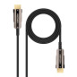 Cable hdmi 4k nanocable 10m -  macho - macho fibra optica