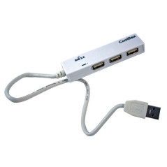 Hub coolbox 3 puertos usb 2.0 1 puerto usb 3.0