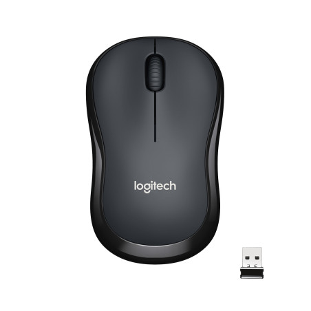 Mouse raton logitech m220 optico wireless inalambrico silent gris