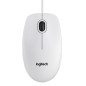 Mouse raton logitech b100 optico usb 2.0 blanco