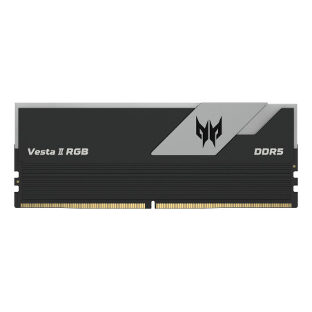 Memoria ram ddr5 32gb 2x16gb acer predator vesta2 - udimm - 6000mhz  cl 30 black rgb