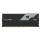 Memoria ram ddr5 32gb 2x16gb acer predator vesta2 - udimm - 6000mhz  cl 30 black rgb