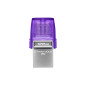 Kingston Technology DataTraveler microDuo 3C USB flash drive 128 GB USB Type-A / USB Type-C 3.2 Gen 1 (3.1 Gen 1) Stainless Kingston Technology DataTraveler microDuo 3C USB flash drive 128 GB USB Type-A / USB Type-C 3.2 Gen 1 (3.1 Gen 1) Stainless