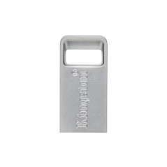Kingston Technology DataTraveler Micro USB flash drive 128 GB USB Type-A 3.2 Gen 1 (3.1 Gen 1) Silver