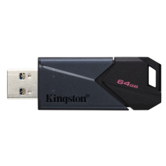 Kingston Technology DataTraveler Exodia Onyx USB flash drive 64 GB USB Type-A 3.2 Gen 1 (3.1 Gen 1) Black