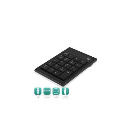 Teclado numerico para pc portatil ewent usb 2.0