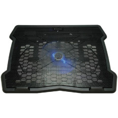 Soporte - base de refrigeracion conceptronic thana05b  para portatiles hasta 15.6 pulgadas ventilador 125mm