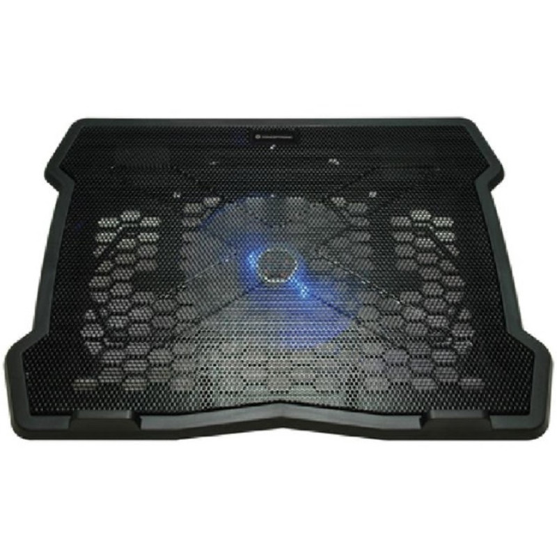Soporte - base de refrigeracion conceptronic thana05b  para portatiles hasta 15.6 pulgadas ventilador 125mm