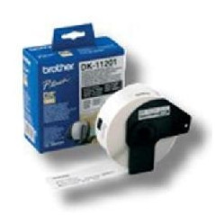 Brother DK-11201 label-making tape Black on white