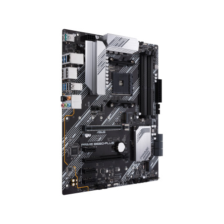 Placa base asus amd prime b550 - plus atx -  4x ddr4 -  6x sata 6gb - s -  5x usb 3.2 -  1x usb tipo c -  2x usb 2.0 90mb14u0 - 
