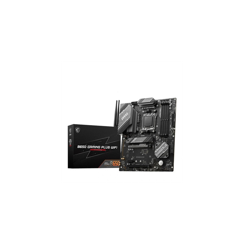 Placa base msi am5 b650 gaming plus wifi atx -  4x ddr5 -  4x sata 6gb - s -  4x usb 2.0 -  2x usb 3.2 -  1x usb tipo c
