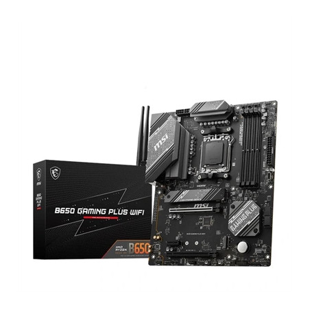 Placa base msi am5 b650 gaming plus wifi atx -  4x ddr5 -  4x sata 6gb - s -  4x usb 2.0 -  2x usb 3.2 -  1x usb tipo c