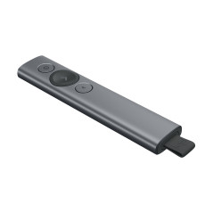 Mando wireless inalambrico logitech spotlight -  universal -  operativo hasta 30m -  pizarra