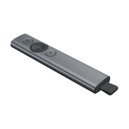 Mando wireless inalambrico logitech spotlight -  universal -  operativo hasta 30m -  pizarra