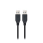 Cable usb nanocable 2m macho a macho 5gbps negro