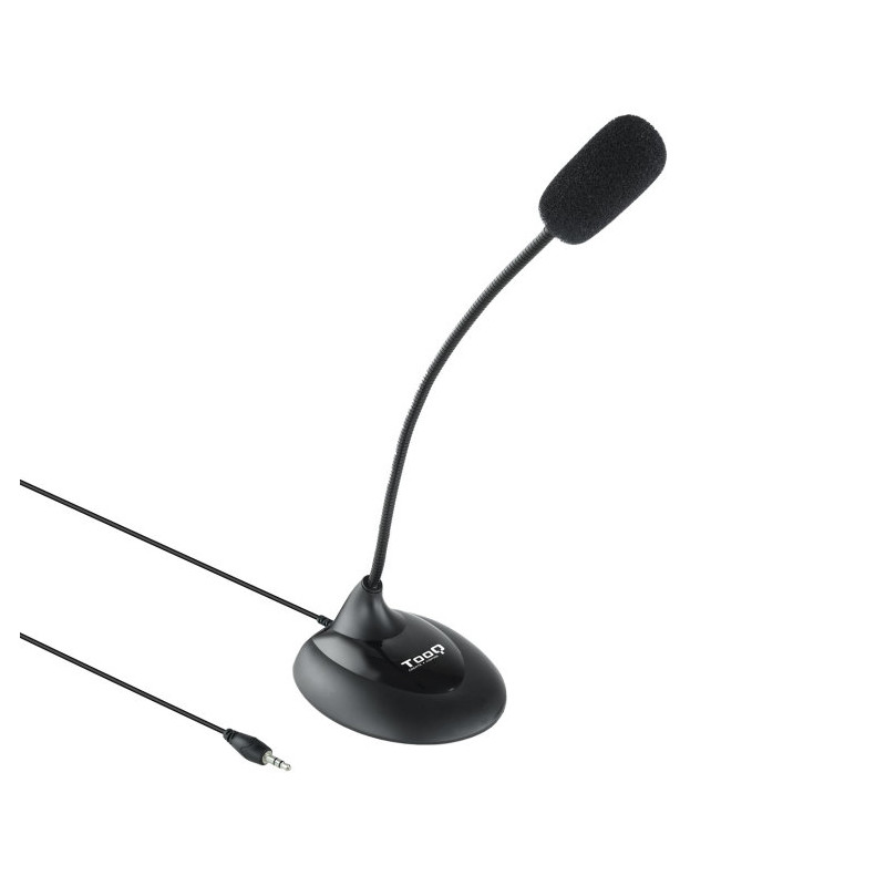 Microfono multimedia tooq tqmm - 213 fflexible jack 3.5mm