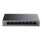 TP-Link LiteWave LS108GP switch di rete Non gestito Gigabit Ethernet (10/100/1000) Supporto Power over Ethernet (PoE) Nero TP-Link LiteWave LS108GP switch di rete Non gestito Gigabit Ethernet (10/100/1000) Supporto Power over Ethernet (PoE) Nero