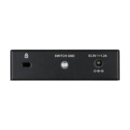D-Link DGS-1005P/E switch di rete Non gestito Gigabit Ethernet (10/100/1000) Supporto Power over Ethernet (PoE) Nero