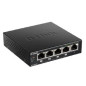 D-Link DGS-1005P/E switch di rete Non gestito Gigabit Ethernet (10/100/1000) Supporto Power over Ethernet (PoE) Nero D-Link DGS-1005P/E switch di rete Non gestito Gigabit Ethernet (10/100/1000) Supporto Power over Ethernet (PoE) Nero