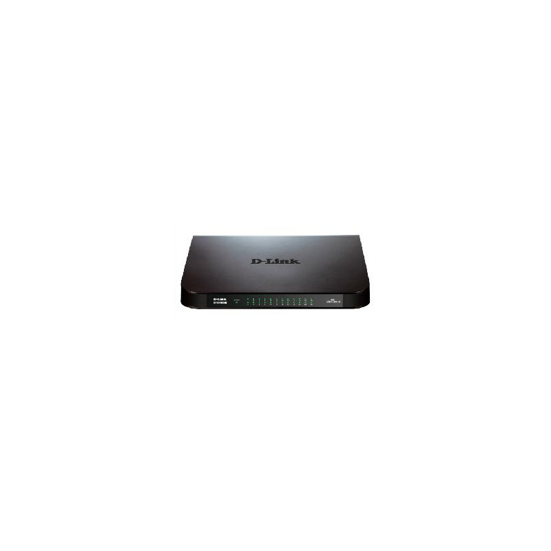 Switch 24 puertos 10 - 100 - 1000 go - sw - 24g d - link