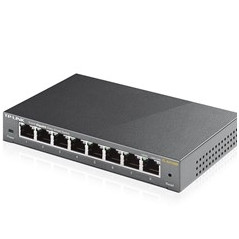 Switch 8 puertos 10 - 100 - 1000 tp - link gris