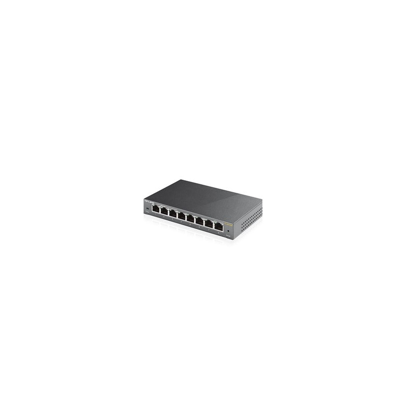Switch 8 puertos 10 - 100 - 1000 tp - link gris
