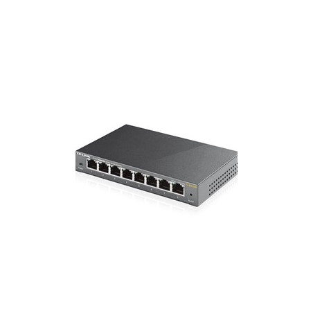 Switch 8 puertos 10 - 100 - 1000 tp - link gris
