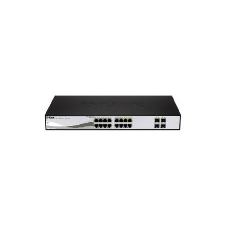 Switch d - link 16 puertos dgs - 1210 - 16 10 - 100 - 1000 +4ptos. sfp layer 2 smart iii