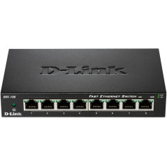 D-Link DES-108 Black