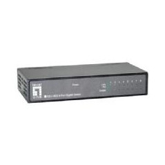 LevelOne GEU-0822 switch di rete Non gestito Gigabit Ethernet (10/100/1000) Nero