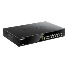 D-Link DGS-1008MP network switch Unmanaged Gigabit Ethernet (10 100 1000) Power over Ethernet (PoE) 1U Black