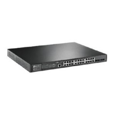 TP-Link Omada SG3428MP switch di rete Gestito L2+ Gigabit Ethernet (10/100/1000) Supporto Power over Ethernet (PoE) 1U Nero