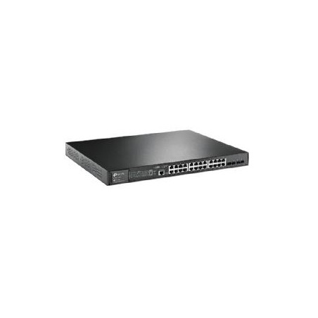 TP-Link Omada SG3428MP switch di rete Gestito L2+ Gigabit Ethernet (10/100/1000) Supporto Power over Ethernet (PoE) 1U Nero