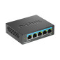 D-Link DMS-105 Non gestito L2 2.5G Ethernet (100/1000/2500) Nero D-Link DMS-105 Non gestito L2 2.5G Ethernet (100/1000/2500) Nero