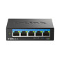 D-Link DMS-105 Non gestito L2 2.5G Ethernet (100/1000/2500) Nero D-Link DMS-105 Non gestito L2 2.5G Ethernet (100/1000/2500) Nero