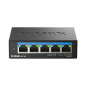 D-Link DMS-105 Non gestito L2 2.5G Ethernet (100/1000/2500) Nero D-Link DMS-105 Non gestito L2 2.5G Ethernet (100/1000/2500) Nero