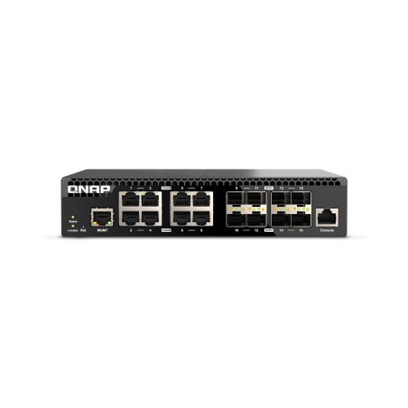 Switch qnap qsw - m3216r - 8s8t 18 puertos