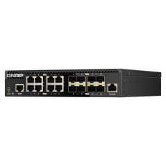 QNAP QSW-M3216R-8S8T network switch Managed L2/L3 10G Ethernet (100/1000/10000) 1U Black