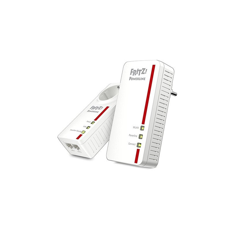 Kit plc adapter fritz! powerline 1260e set (+wi - fi)