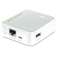 TP-Link TL-MR3020 wireless router Fast Ethernet Single-band (2.4 GHz) Gray, White