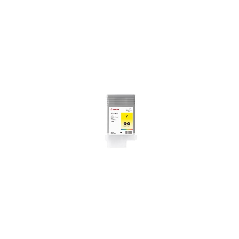 Cartucho canon pfi - 101y amarillo ipf5000 -  ipf5100 -  ipf6000s -  ipf6100 -  ipf6200